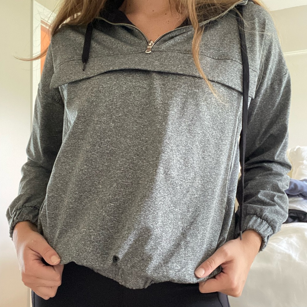 Gray Forever 21 Hoodie